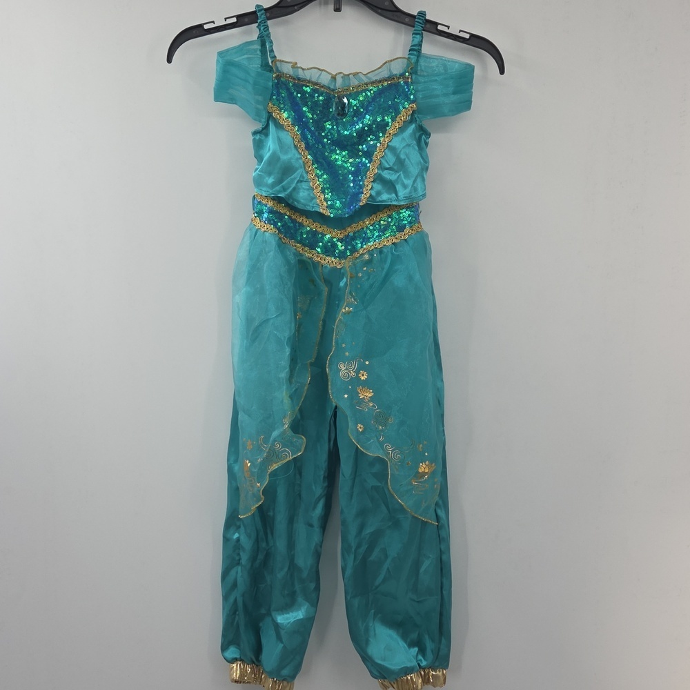 Princess Jasmine Costume with Headband and Braid - Picture 8 of 16